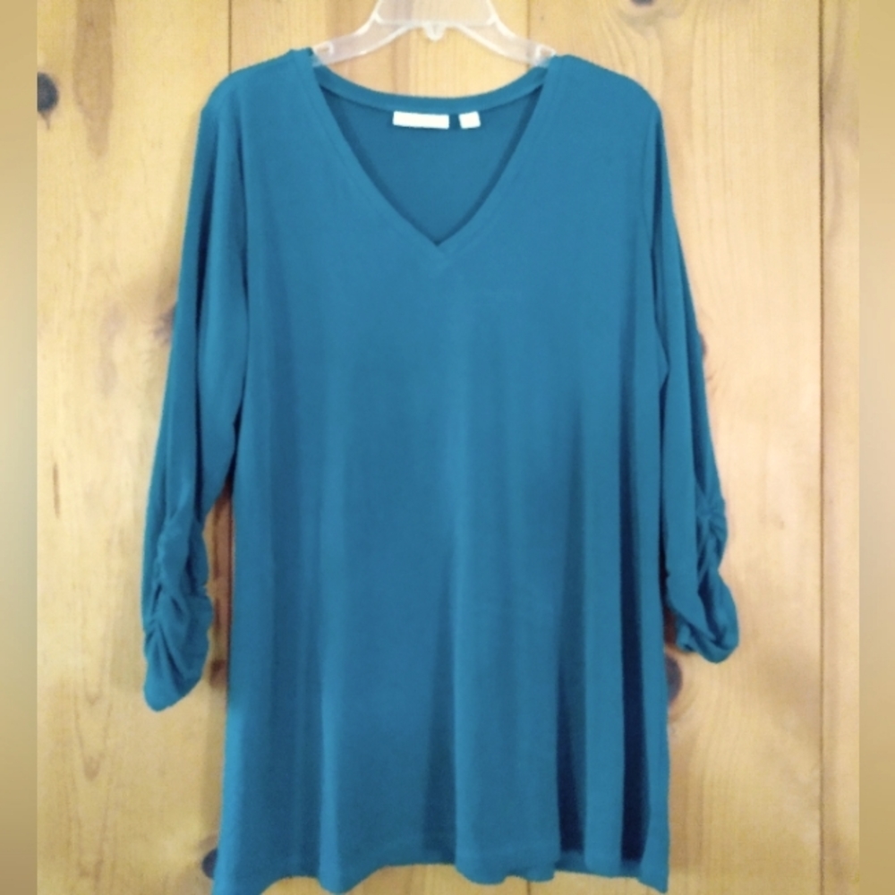S.Graver Ruched Sleeve Tunic